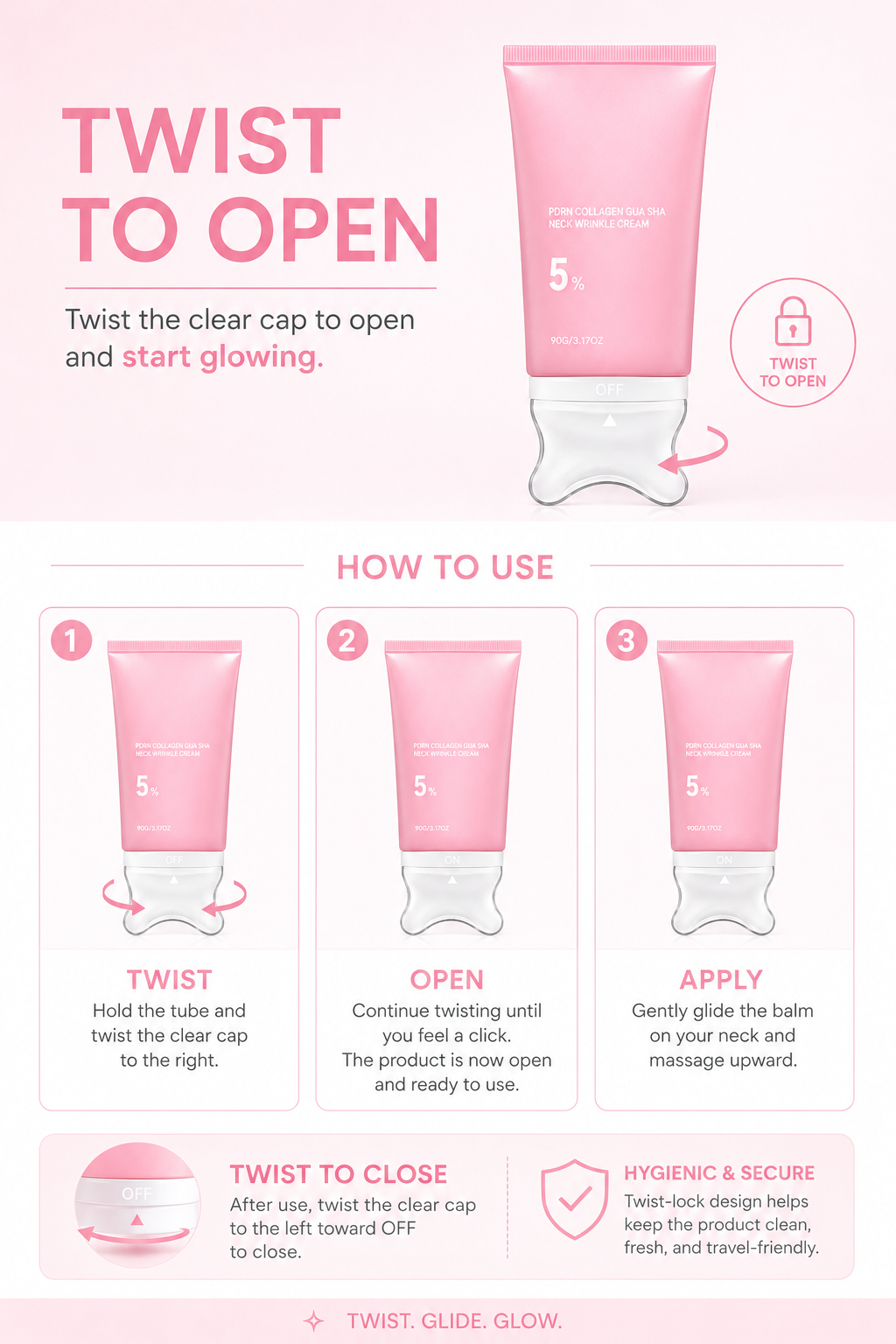PDRN Collagen Gua Sha Neck Cream